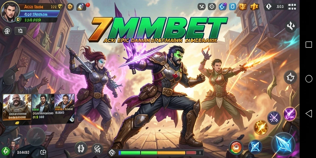 Tampilan gameplay 7MMBET yang mendebarkan dan penuh aksi.