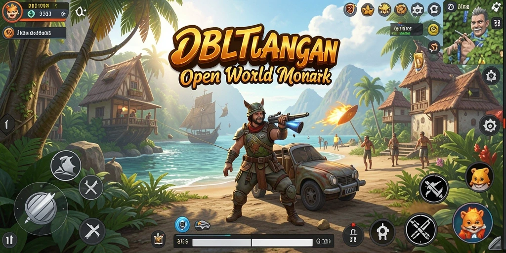 Gameplay Open World yang mendebarkan dan penuh warna di DBLTOTO.