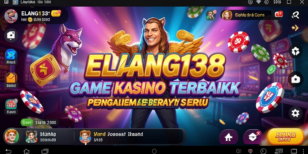 Tampilan ELANG138 yang menarik saat bermain Kasino.