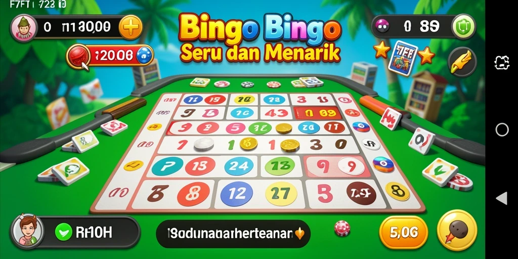 Tampilan gameplay F7F7 yang menarik dan penuh warna saat bermain Bingo.
