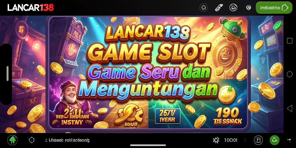Gameplay seru di LANCAR138 dengan berbagai tema slot.