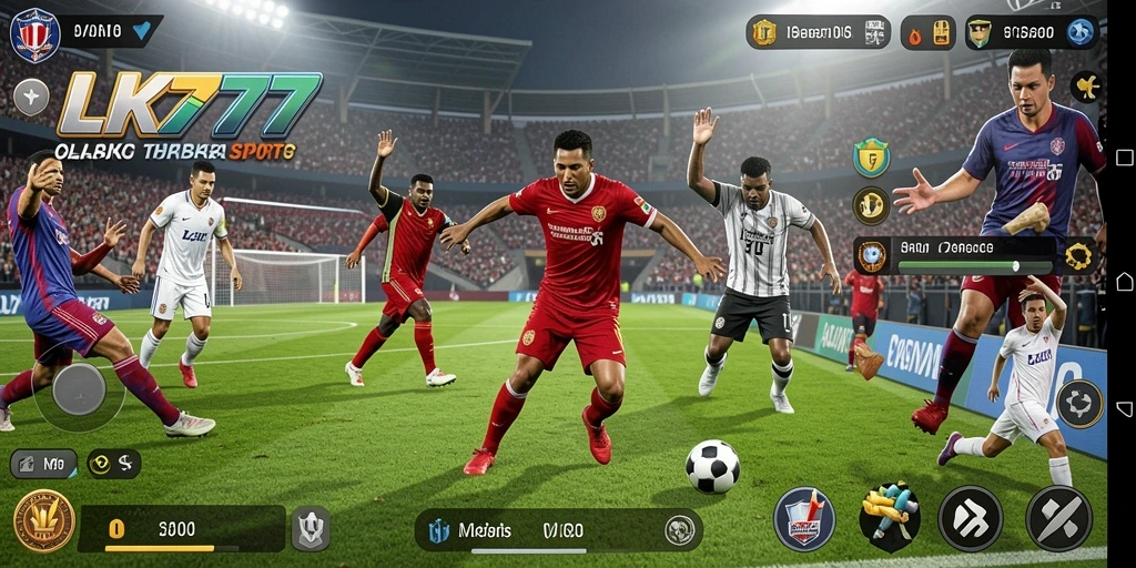 Screenshot gameplay LK777 menunjukkan aksi seru dari berbagai cabang olahraga.