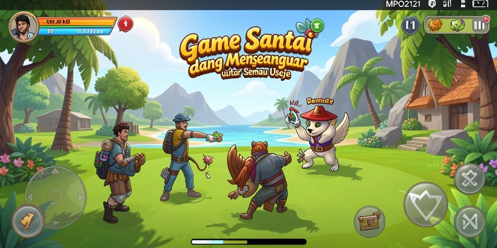 Screenshot MPO2121 menampilkan gameplay seru dan menantang.