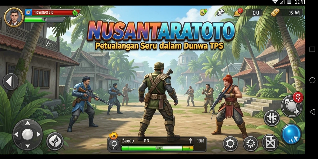 Tampilan gameplay seru dalam NUSANTARATOTO dengan aksi mendebarkan.
