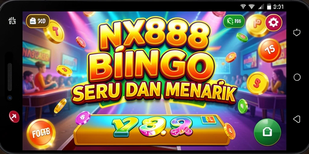 Tampilan gameplay seru dalam game Bingo NX888.