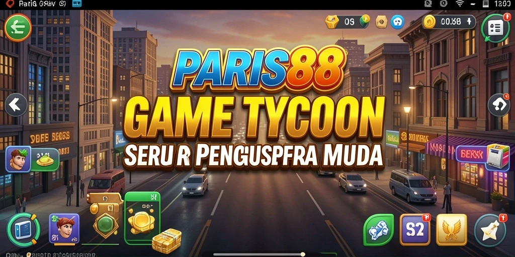 Screenshot utama menampilkan gameplay strategis Tycoon yang menarik.