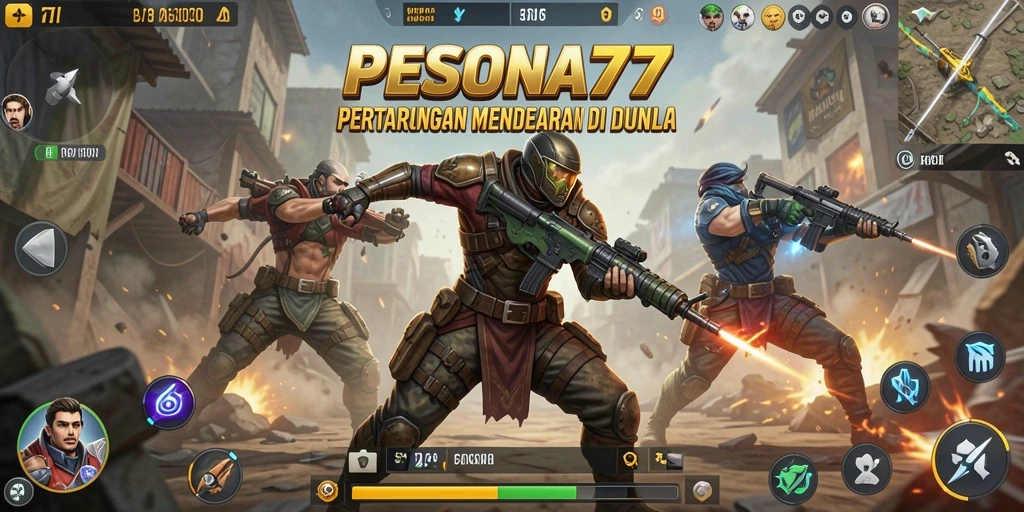 Tangkapan layar PESONA77 menampilkan aksi pertempuran menarik di medan tempur.